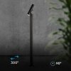 Słupek ogrodowy V-TAC 4W LED 100CM czarny IP44 VT-1187 3000K 390lm